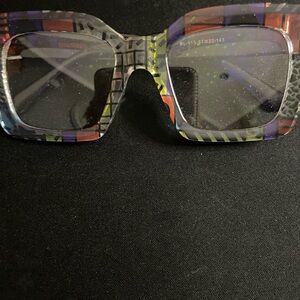 Colorful Square Eye Glasses